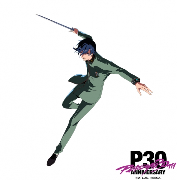 《女神异闻录》30周年官方插画公开！历代主角集结