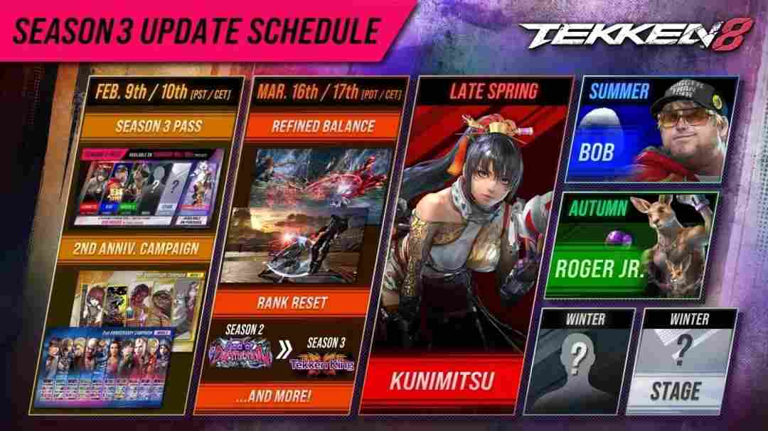 《铁拳8》第三赛季情报公布 女忍州光登场！