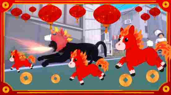 《小猫咪，大城市》迎新春活动上线，推出限定“火马年”内容