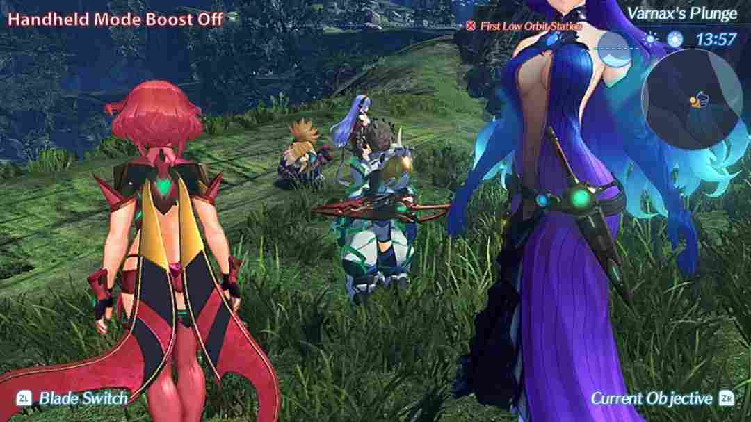 清晰不少！《异度神剑2》NS2掌机增强模式前后对比