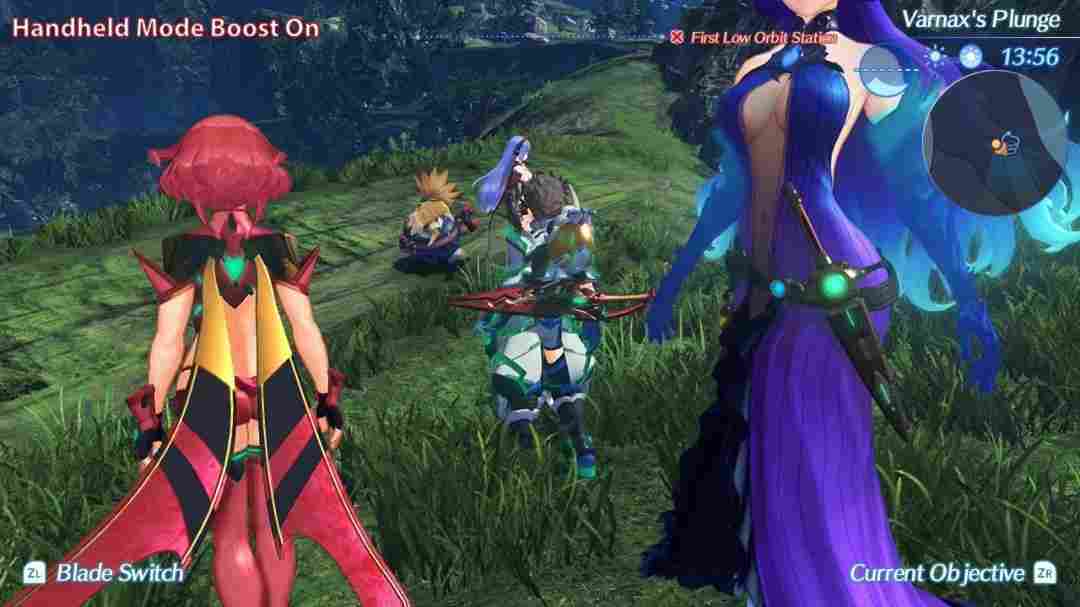 清晰不少！《异度神剑2》NS2掌机增强模式前后对比