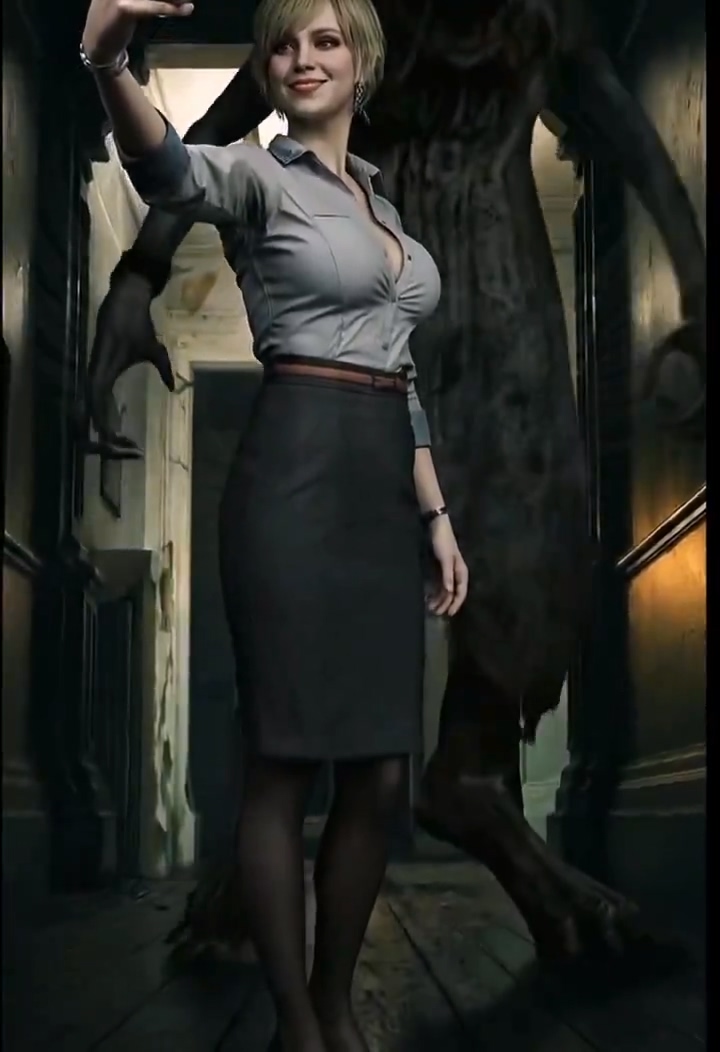 《生化危机9》AI视频:性感雪莉找每一个人合影