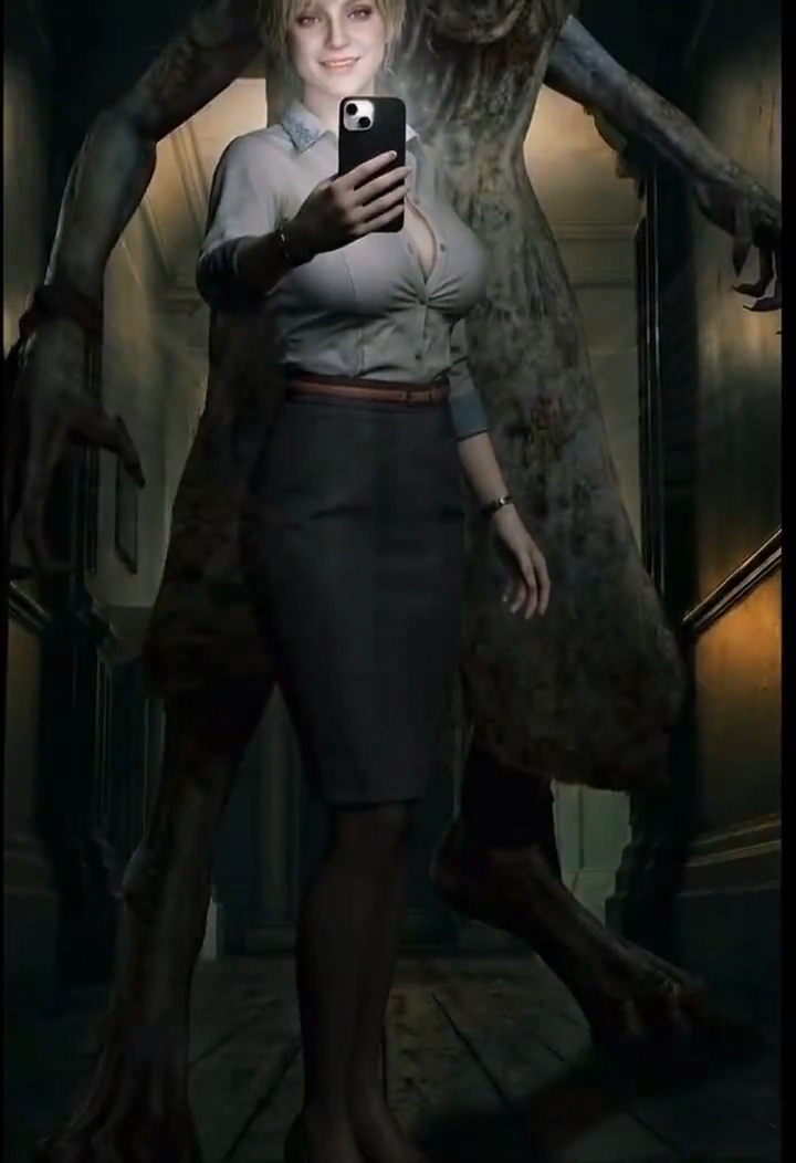 《生化危机9》AI视频:性感雪莉找每一个人合影