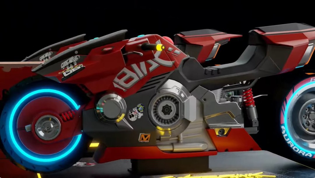 赛博朋克版暴力摩托! 《赛博朋克2077》街机衍生作公布