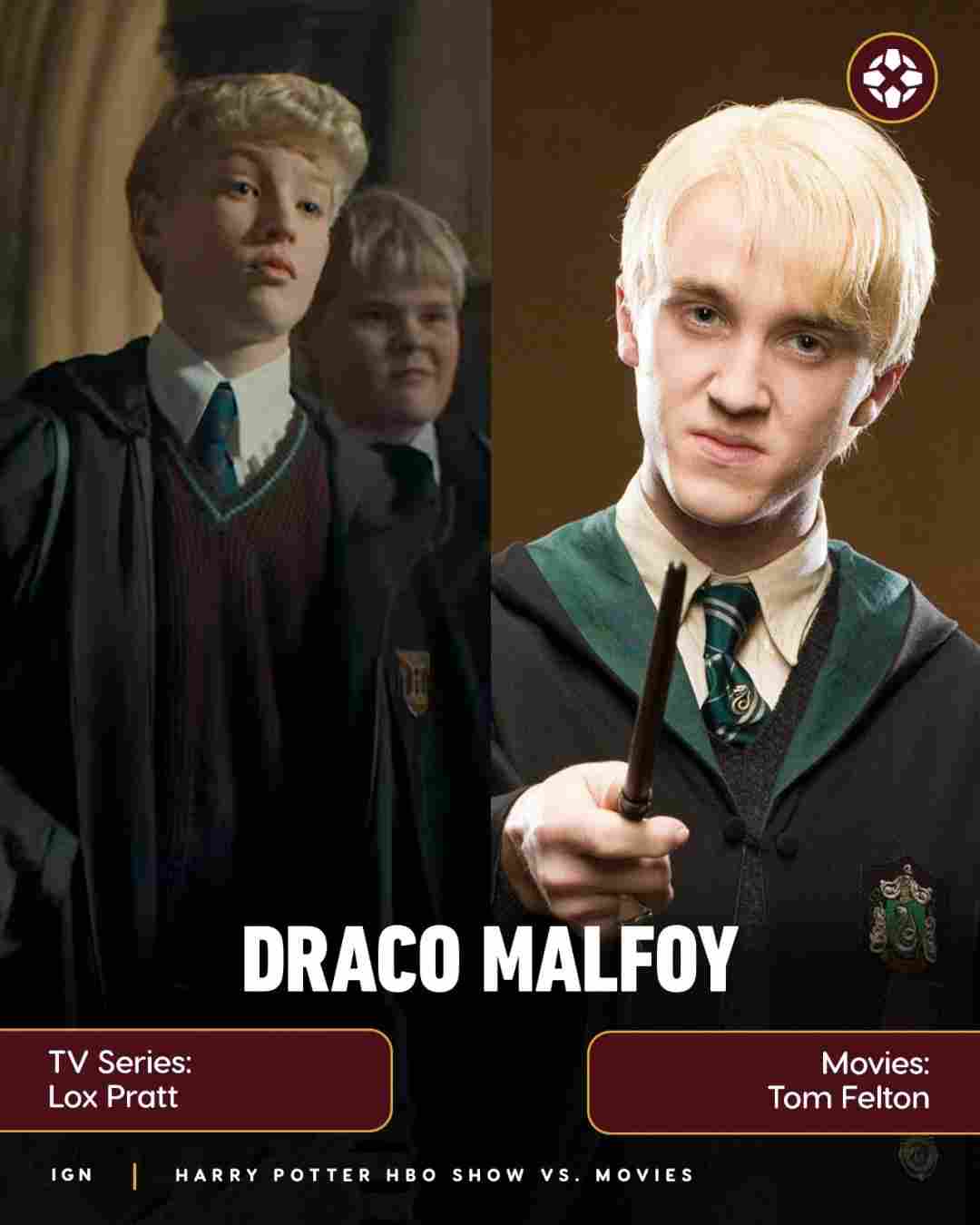 IGN发布《哈利波特》剧版与电影版角色对比 粉丝称电影版完胜