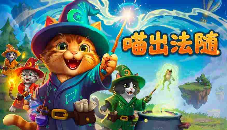 声控魔法喵来了！多人合作新游《喵出法随》公开测试招募现已开启！